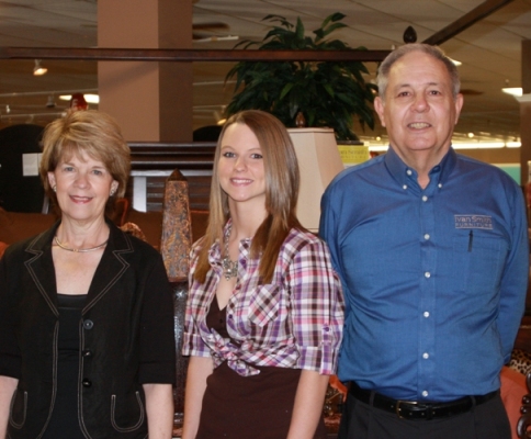 first recipient of ivan smith furniture scholarship | sau