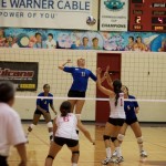 a photo of the volleyball team in Hawaii