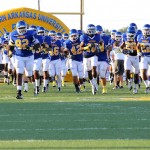 photo from a football game
