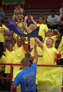 More than 125 smiling faces are clear proof of the positive effects Mitchell’s program is having.