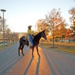Mulerider goes to the Clinton Library