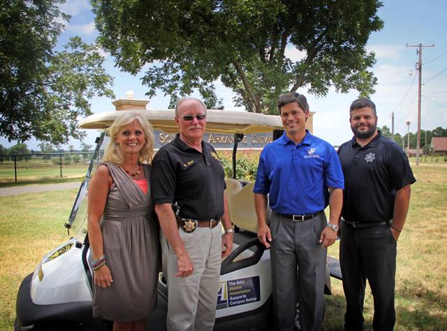 Police's new golf cart