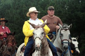 SAU Board - Buddy Franks at Muleride