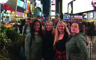 SAU theatre students savor Big Apple trip