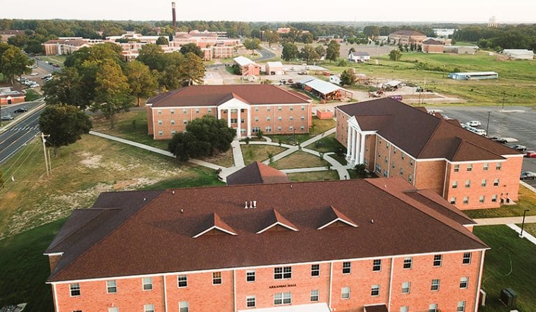 New residence halls at SAU